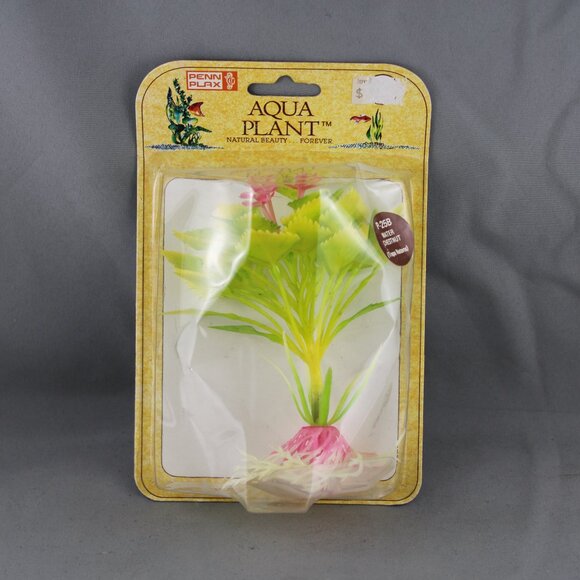 Vintage Aquarium Plant - Water Chesnut by Penn Plax - New In Package - Picture 3 of 5